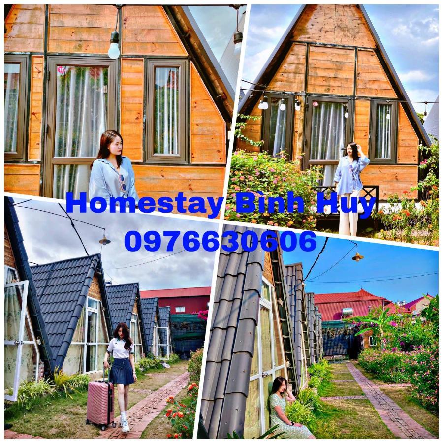 Bugalow Binh Huy Homestay Moc Chau Buitenkant foto