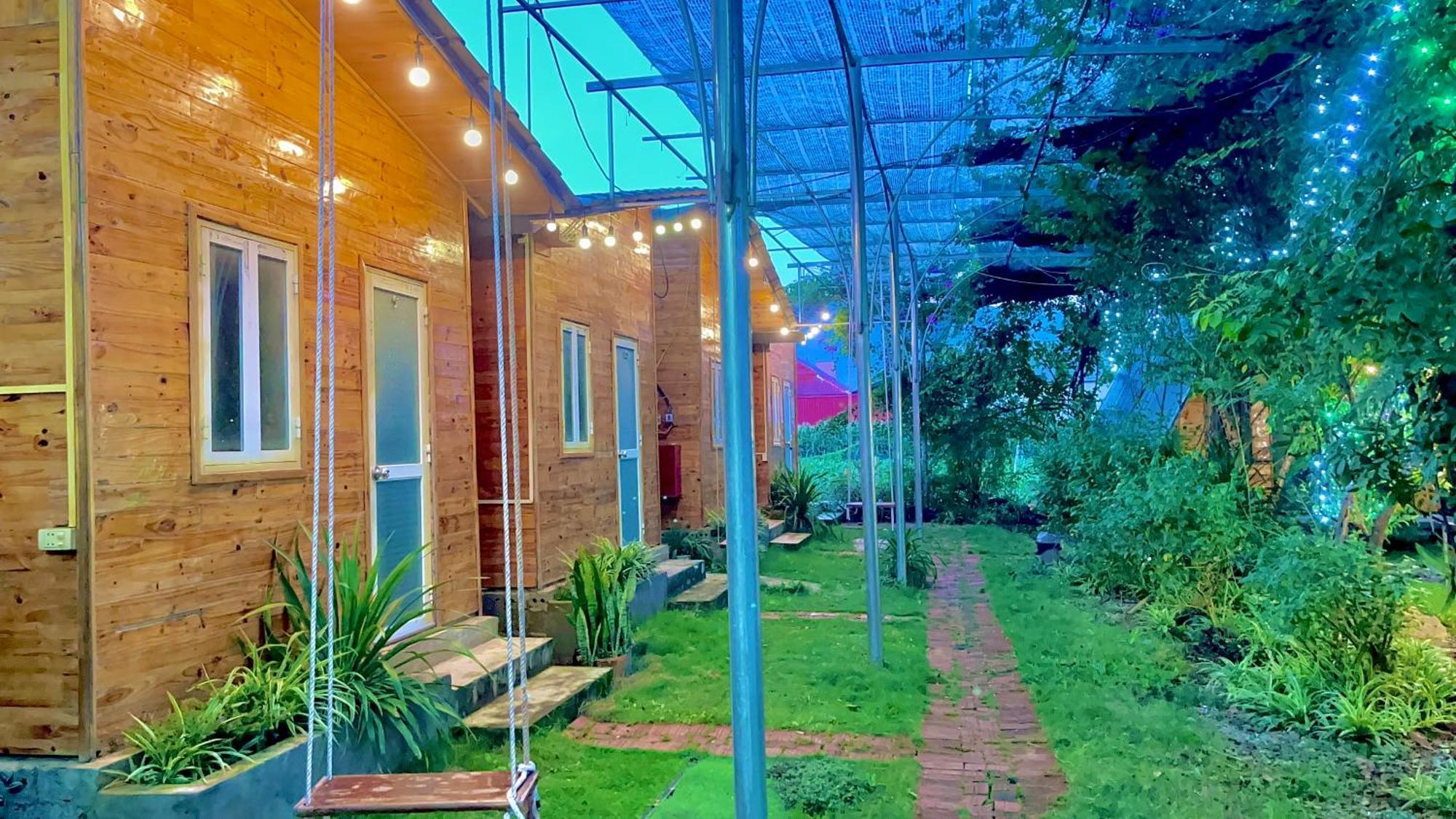 Bugalow Binh Huy Homestay Moc Chau Buitenkant foto